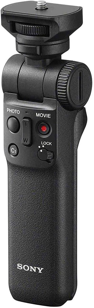 Up To 60% OFF Sony Vlogger Kit ACCVC1 Including GP-VPT2BT Shooting Grip and Tripod with Bluetooth Wireless Remote Commander Bundle 64GB SDXC Memory Card + GBX Battery and Charger Compatible with NP-BX1