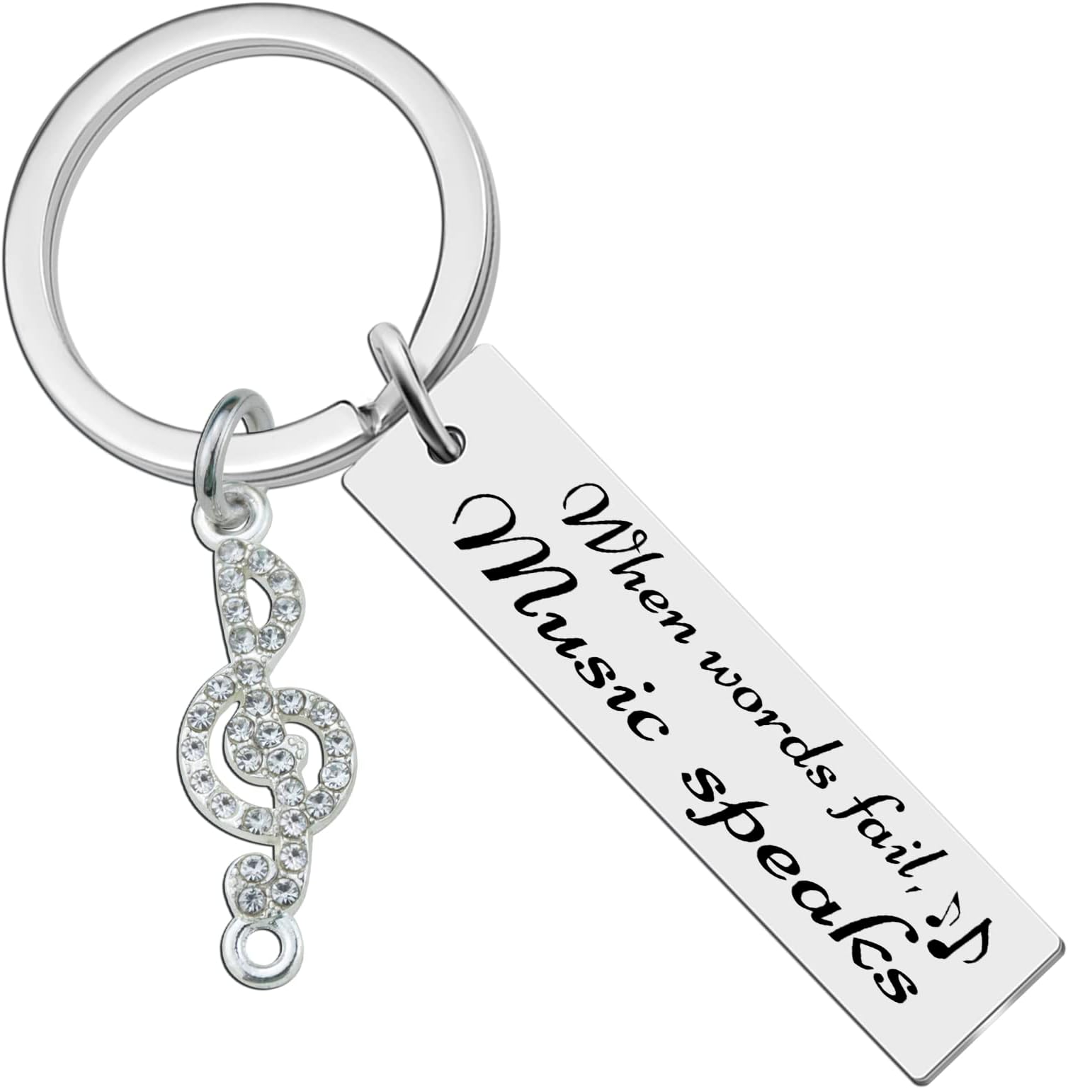 Music Keychain Gift Music Teacher Appreciation Gifts Thank You Music Teacher Gifts Men Women Music Note Gift For Music Teacher Student Music Lovers Friend Musicians Jewelry Best Gifts