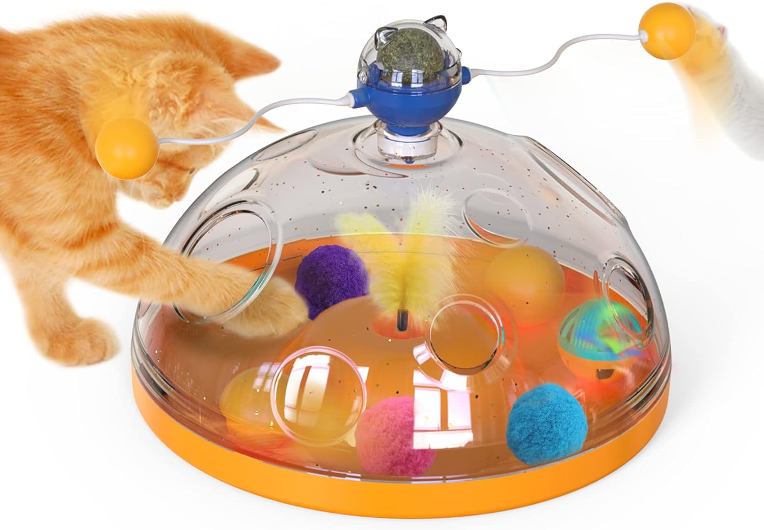 AOCCIT Cat Toy Indoor for Cats Interactive Best Kitten