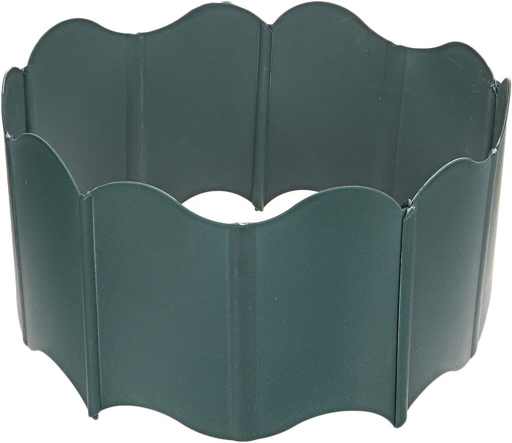 20pcs 150mm Lawn Edging Fence Garden Lawn Edger Grass Plant Fence Edging Retaining Plate