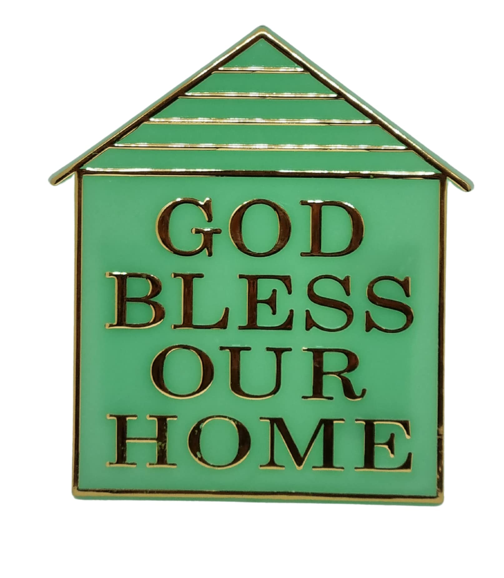 Blessings Glow in Dark God Bless Our Home 12.5 CM Plastic Sticker-image-28