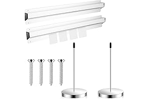 4Pcs Ticket Rail + 2 Ticket Holder Restaurant Set