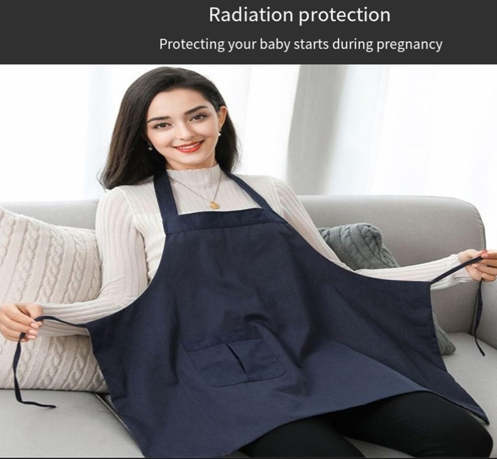 Blindage Rayonnement Vêtements De Grossesse Tablier De Maternité Anti-Radiations Vêtements De Protection Contre Les Ondes Électromagnétiques, Tablier De Protection Femmes