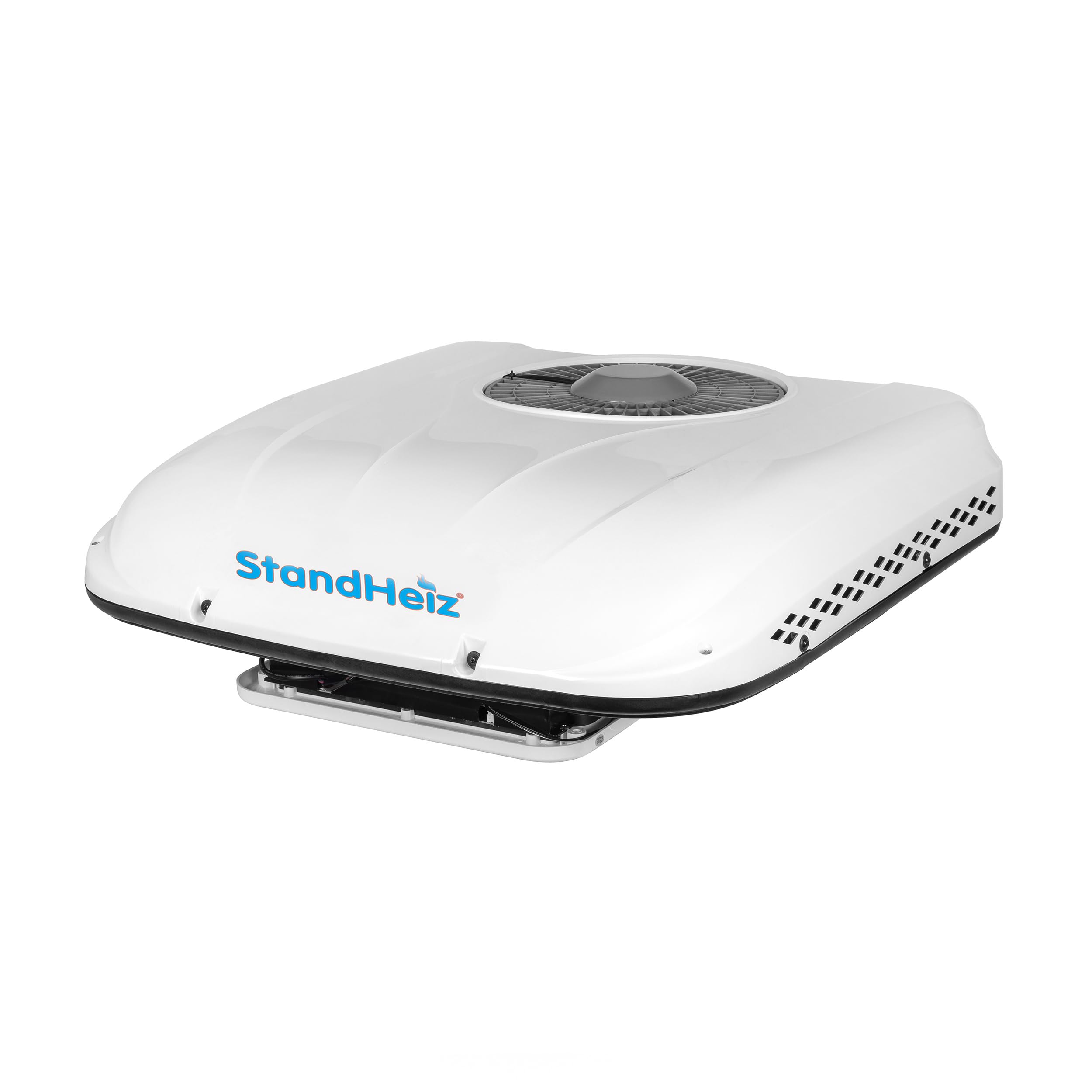 Parcheggio D'Aria Condizionata 12V DC, Refrigerante Condizionatore da Tetto, Elettrico Aria Condizionata per Camper, Escavatore, Trattore, Veicoli agricoli, Bianco