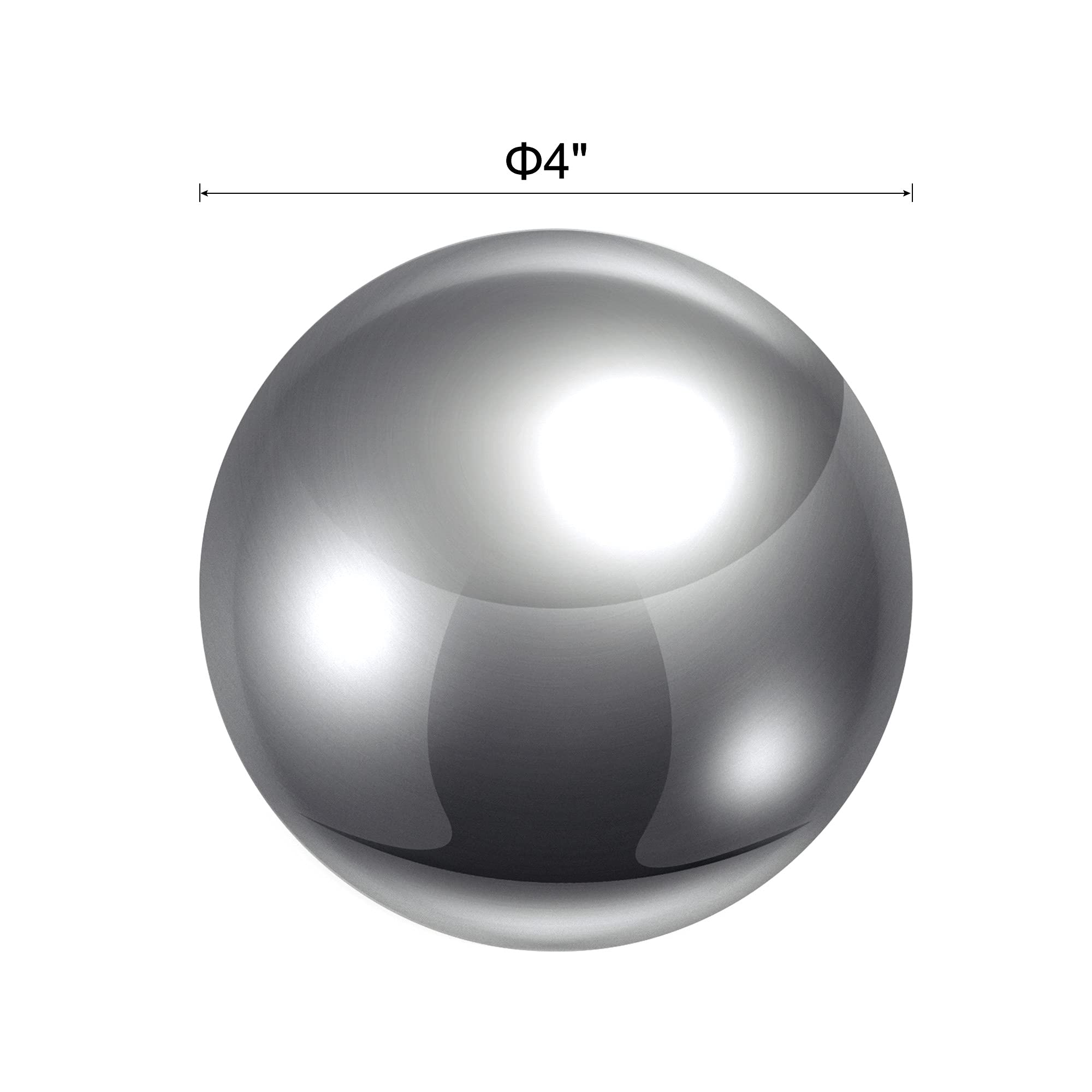 sourcing map 4" Cromo Acero Rodamiento Bolas G25 Precisión