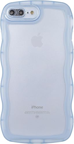 XIQI Funda compatible con iPhone 7 Plus8 Plus de 5.5 pulgadas, bonita funda protectora de silicona suave a prueba de golpes para mujeres y niñas,