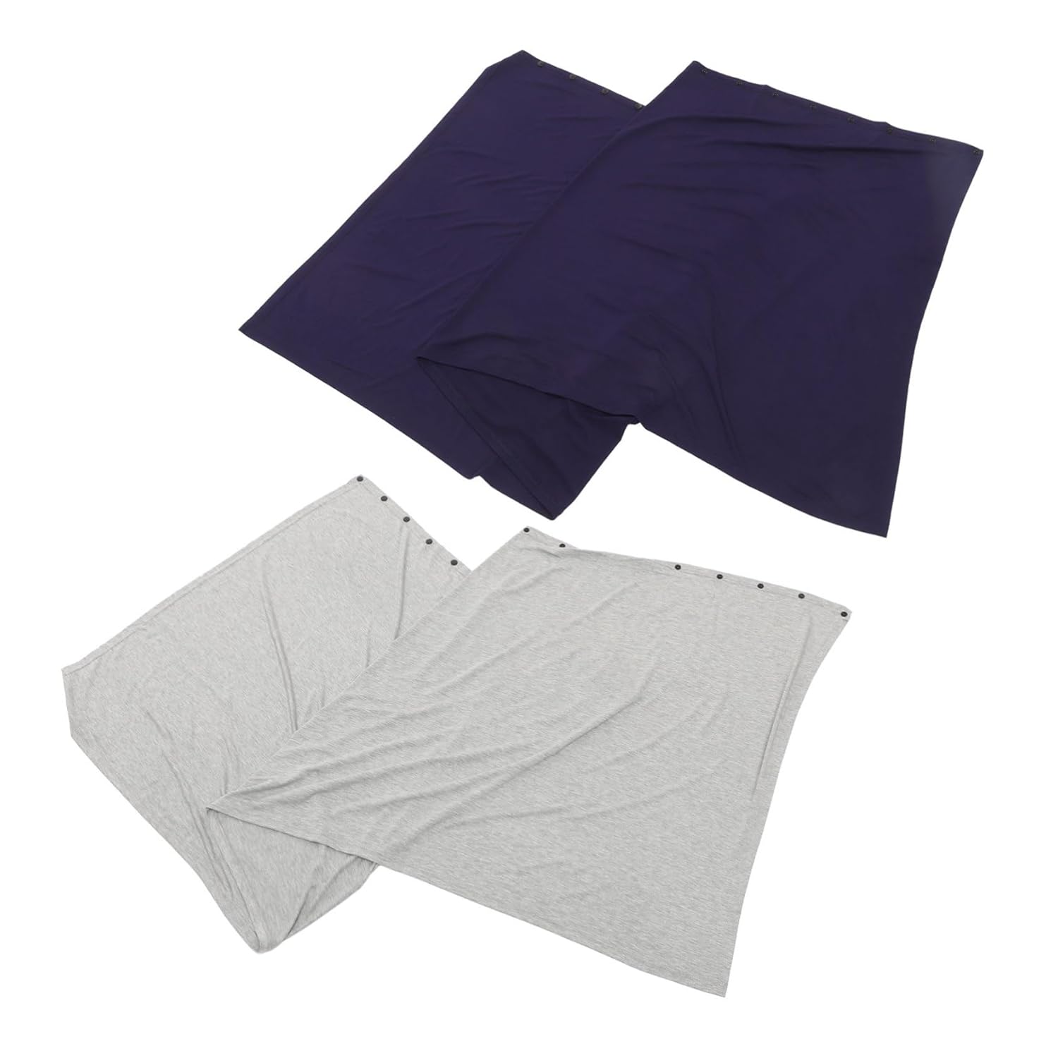 FAVOMOTO 2pcs Nursing Cover Breastfeeding Shawl Feeding Scarf for Mothers Comfortable Breathable Breastfeeding Blanket for Outdoor Use Solid