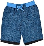 Southpole Men's Marled French Terry Shorts with Layered Bottom