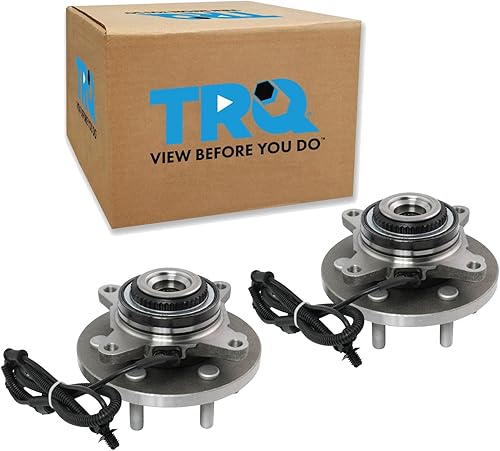 Vista 266 de TRQ Juego de 2 rodamientos y bujes de rueda trasera izquierda y derecha compatible con Ford Expedition 2007-2010 Lincoln Navigator 2007-2010