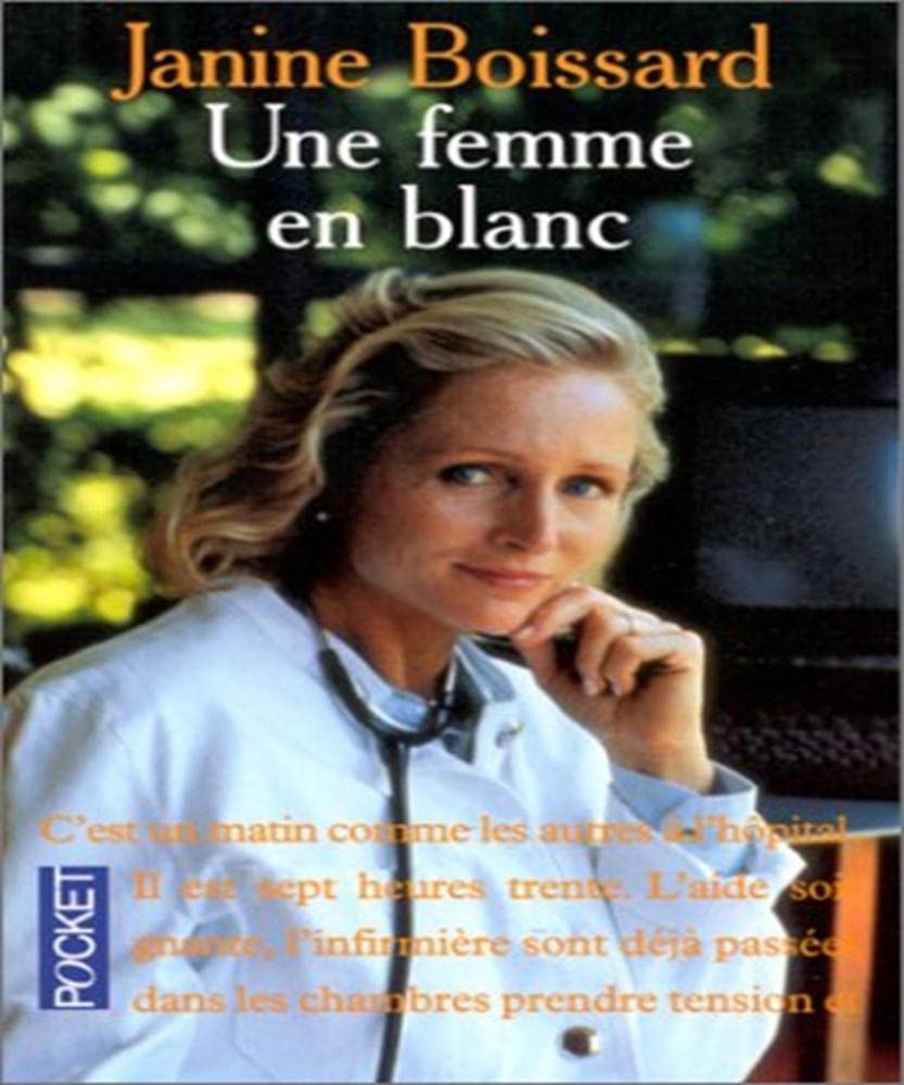 FEMME EN BLANC -UNE Boissard, Janine