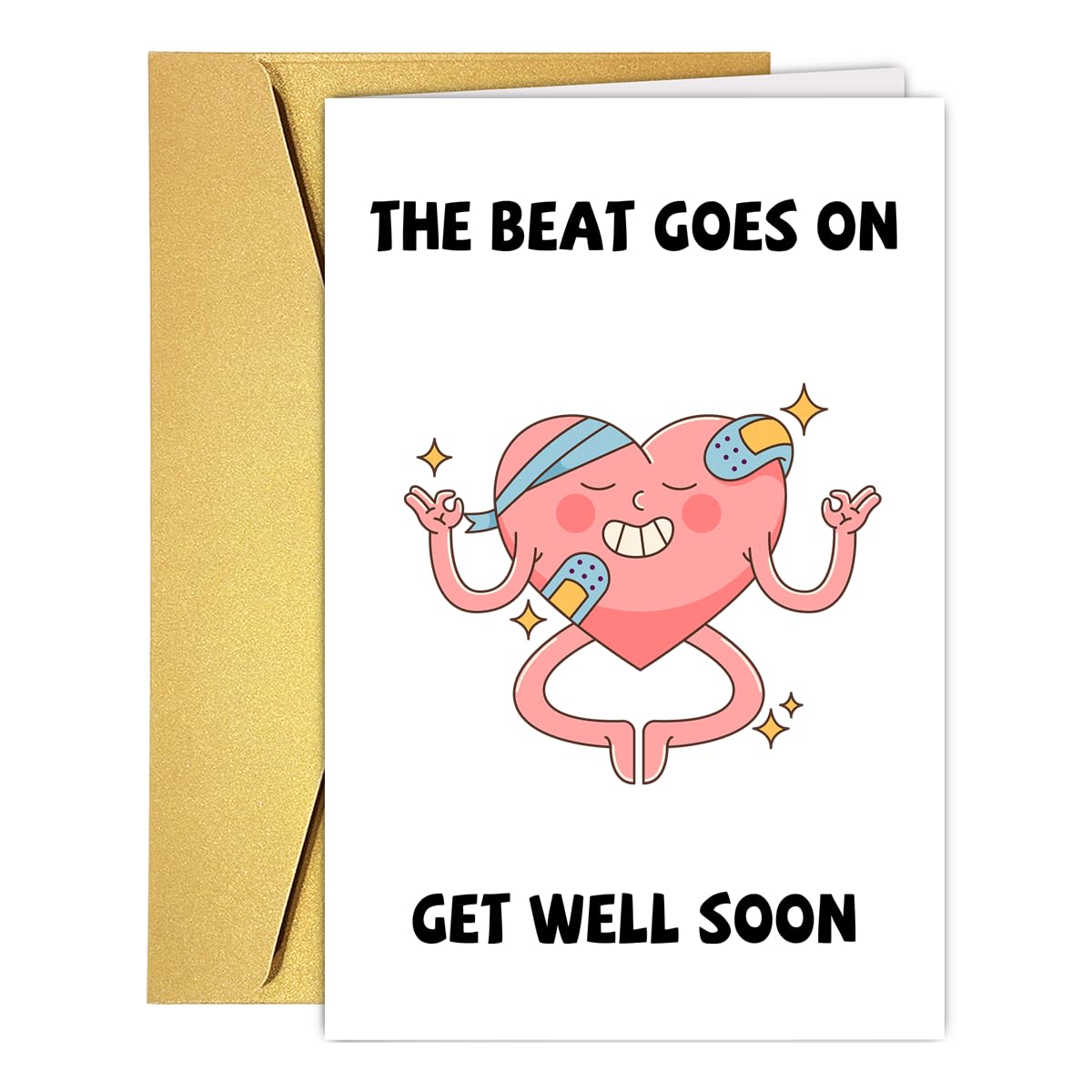 Zabawna karta Get Well