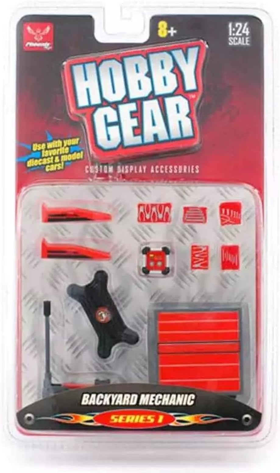 Backyard Mechanic Tool Diorama Set 1:24 Scale