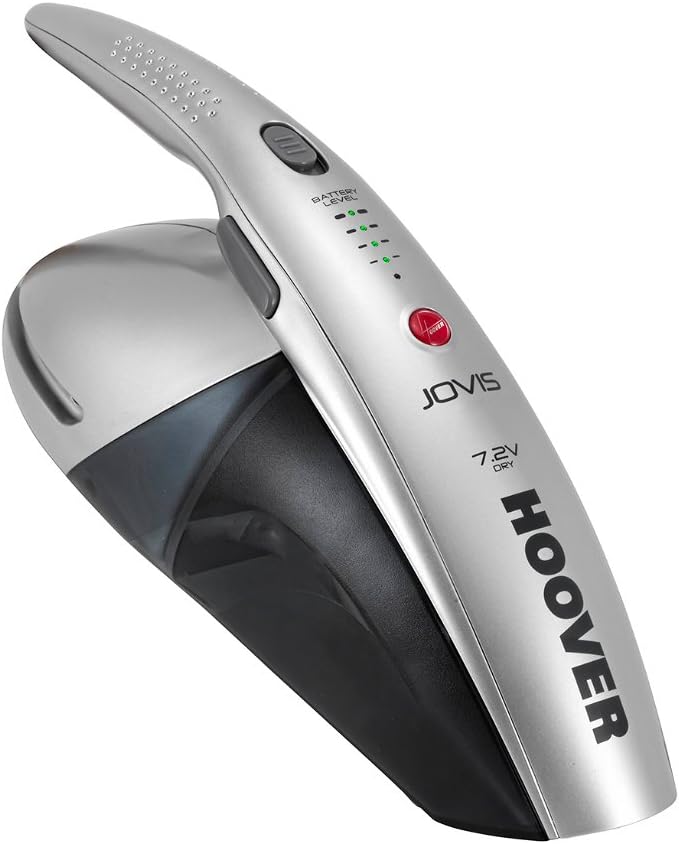 Hoover SJ72D4A Jovis Cordless Rechargeable Handheld Vacuum Cleaner, 7 W, Grey/Silver