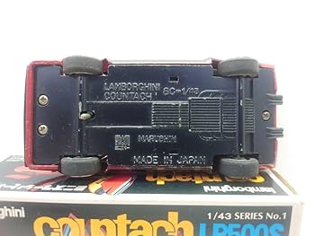 マルシン ランボルギーニ カウンタック 1/43 日本製 昭和 レトロ ミニカー Amazon | マルシン ミニスターシリーズ 1/43 ランボルギーニ