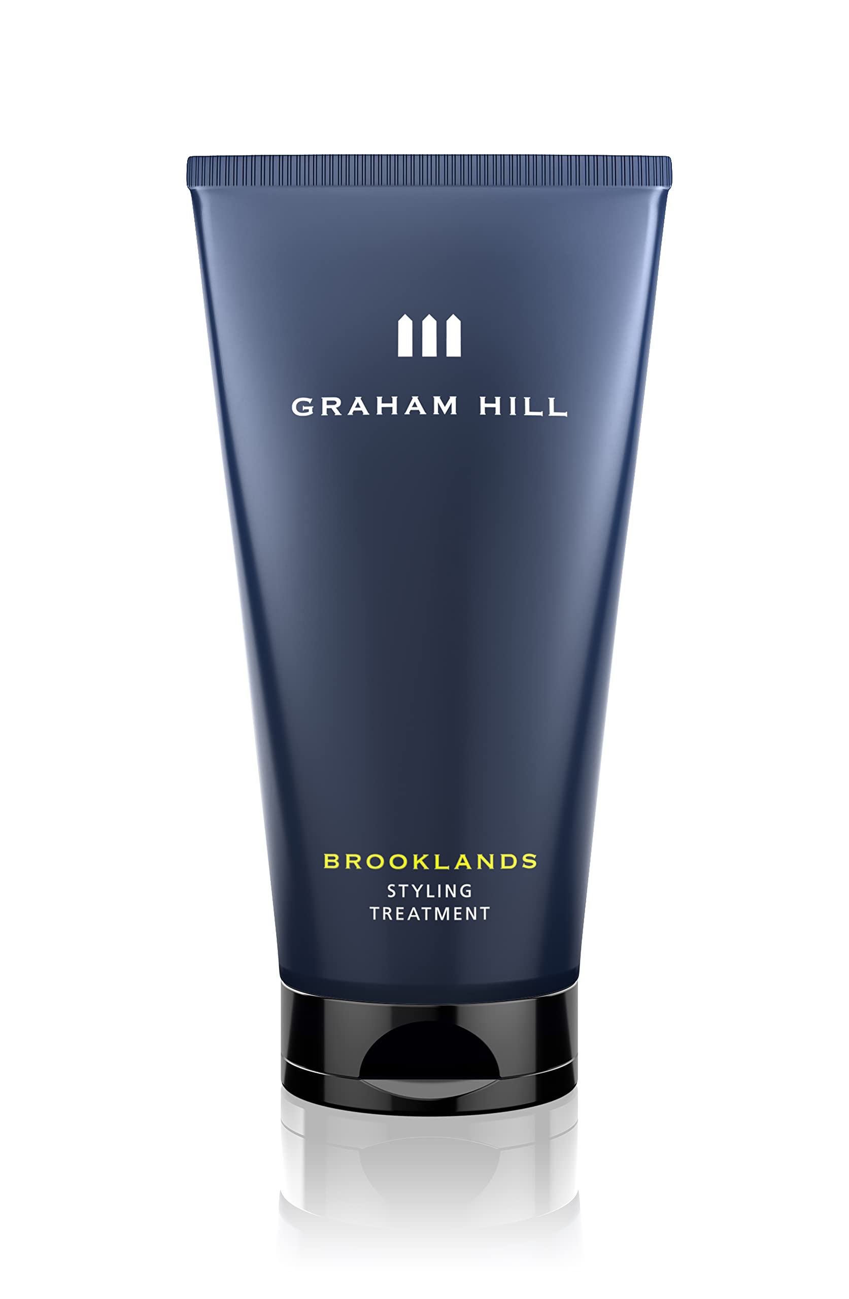 Brooklands Invigorating Hair Cream for Men (150ml) - Nourishing, Shea Butter Infused Hair Styling Cream, Masculine Fragrance, Vegan, Ideal for Longer, Curly, or Wavy Hair