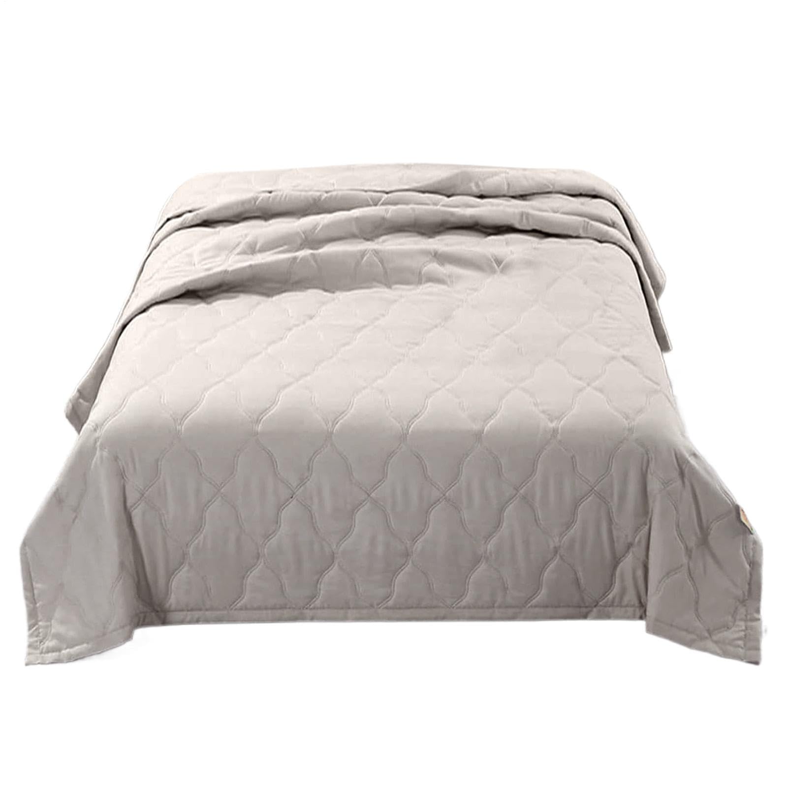Couette de nuit à effet glacé double face, drap de lit doux et confortable