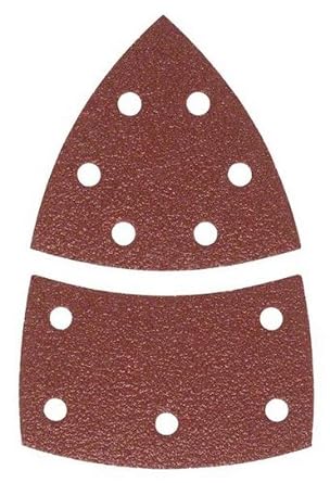 Bosch Accessories Bosch zımpara kağıdı (çok amaçlı zımpara için, farklı malzemeler, 10 adet, 102 x 62/93 mm, granülasyon 60)