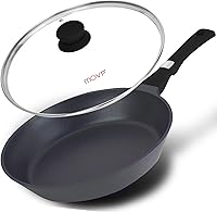 Vista 1 de Sartén antiadherente utensilios de cocina antiadherentes sartenes con tapa, sartenes antiadherentes Olla inoxidable - Inducción antiadherente Sartén