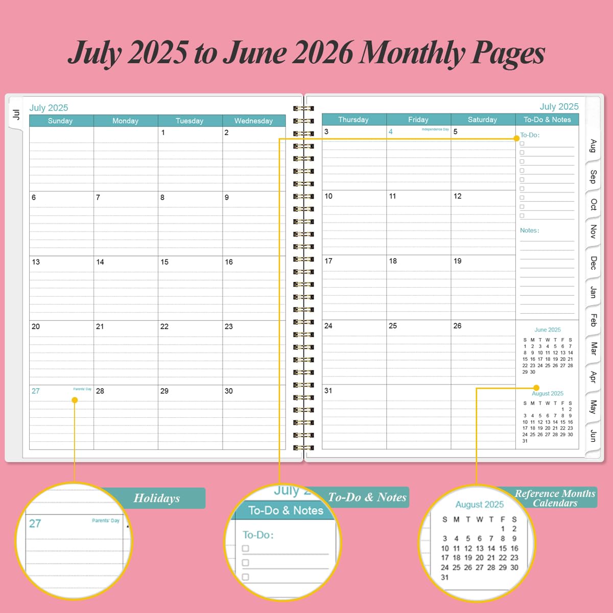 Indeme 2025 Appointment Book/Planner - Weekly Appointment India