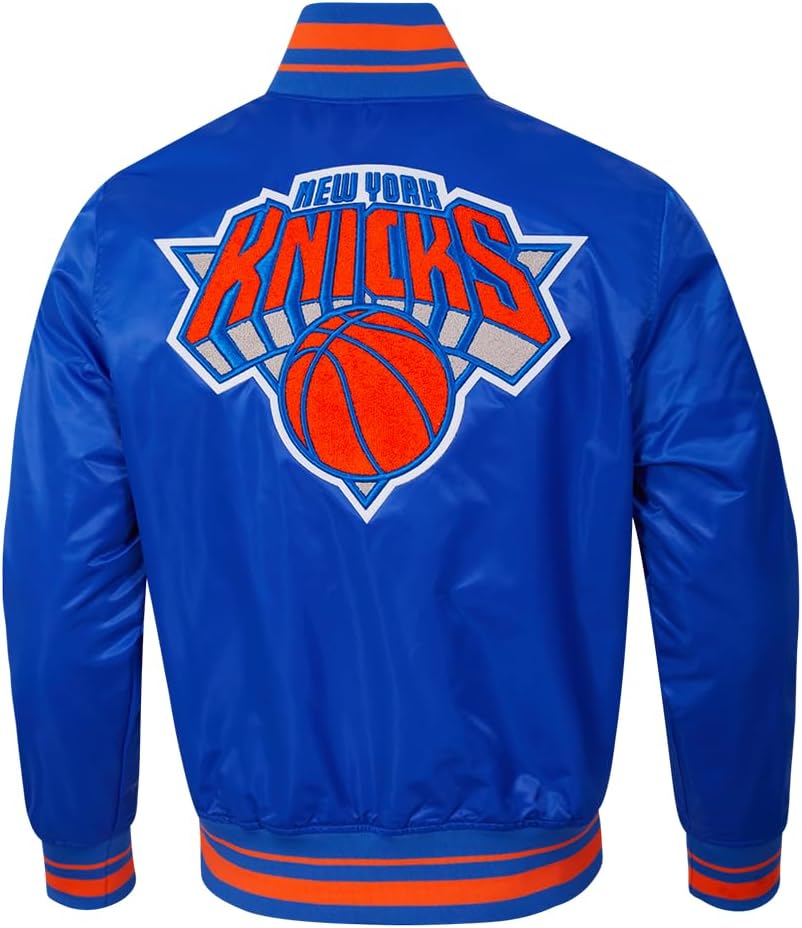 Pro Standard Mens NBA Retro Classics Satin Jacket