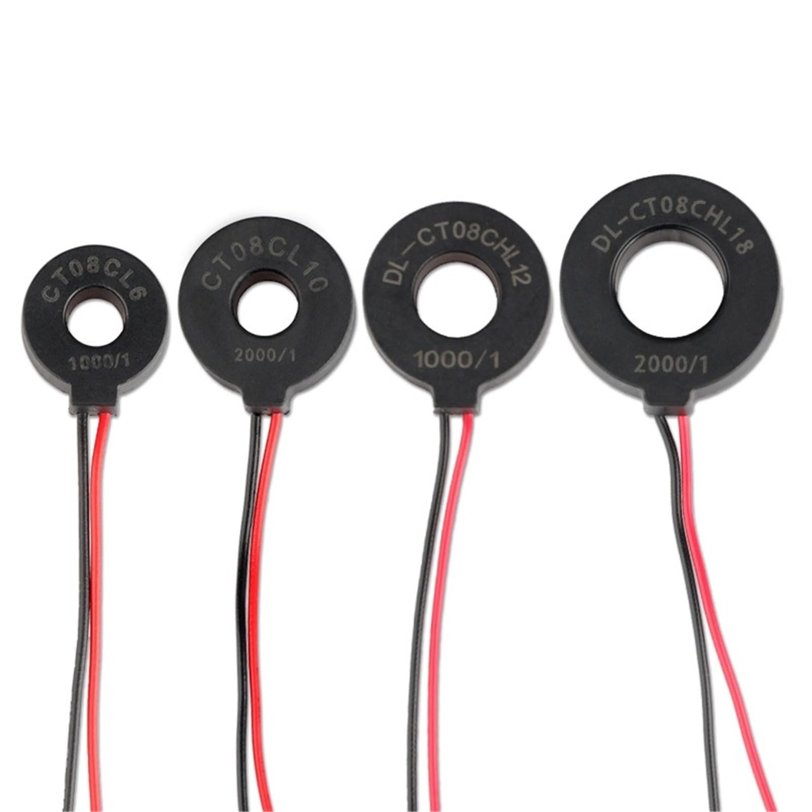 Transformateur de courant toroïdal DL-CT08CHL12 fabrication robuste et isolation stable