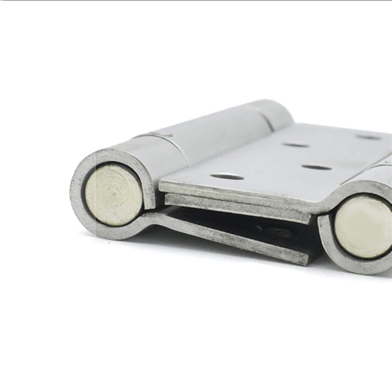 Cerniere Per Mobili E Porte In Acciaio – Cuscinetto A Sfere, Finitura Satinata, 80x30mm, Spessore 2,5mm – Confezione Da 4/8/10 Pezzi