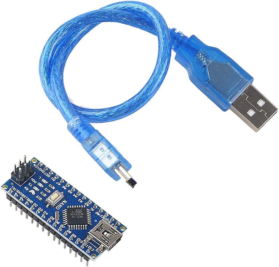 for Nano V3.0 Module ATmega328P 5V 16MHz CH340G Chip Microcontroller Development Board USB Cable for Arduino (Nano 3pcs+3pcs USB Cable) (3pcs) (6pcs)