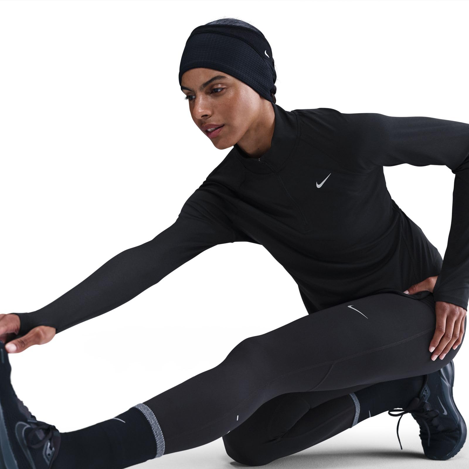 NIKE W Nk Df Tempo Hr 7/8 Tght - Leginsy Kobiety