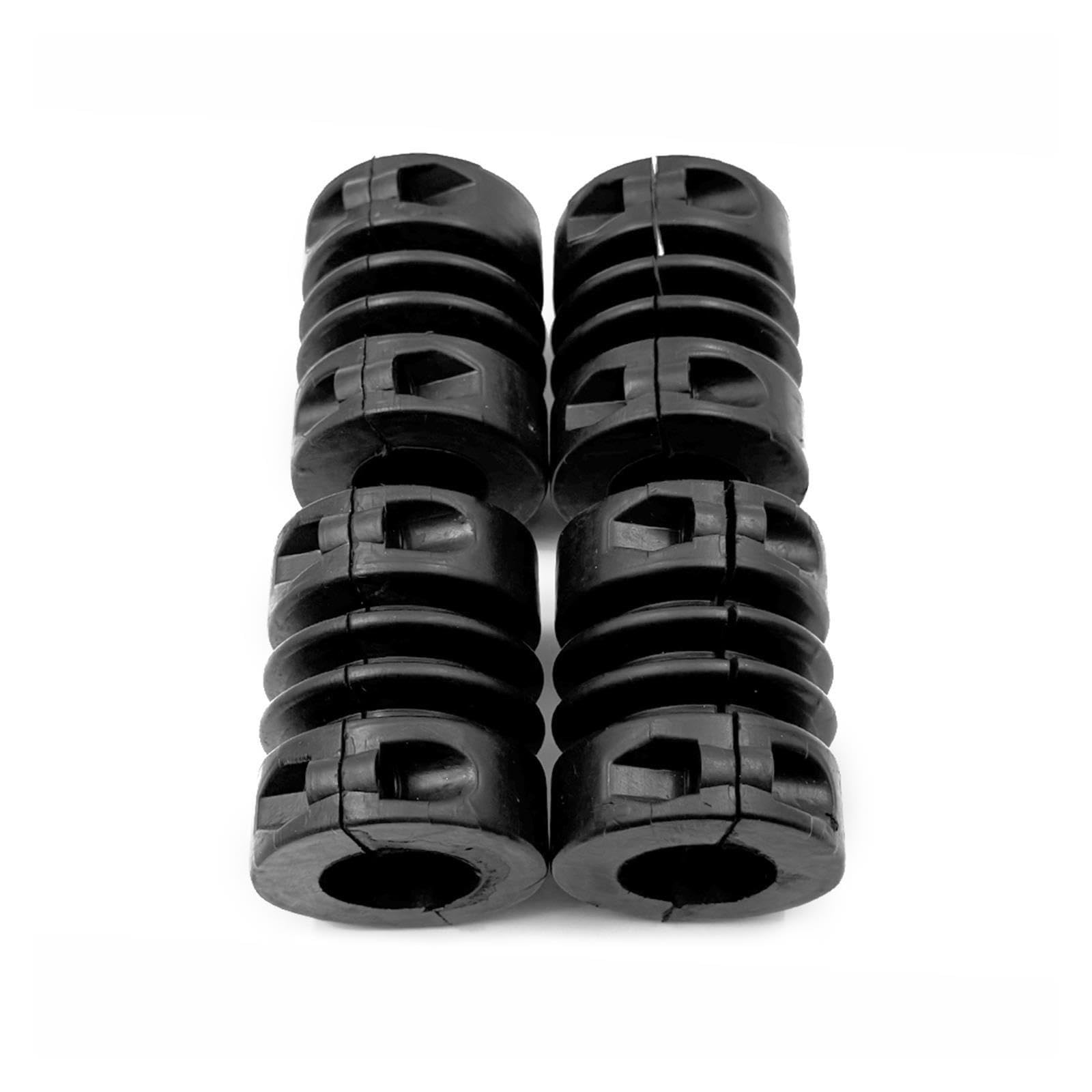 4 piezas almohadilla amortiguadora, compatible con DJI, Agras T50/T25 | Almohadillas negras del tren de aterrizaje para dron agrícola, T60 T25P T30 T40 T20P(4PC For T30 T40 T20P)