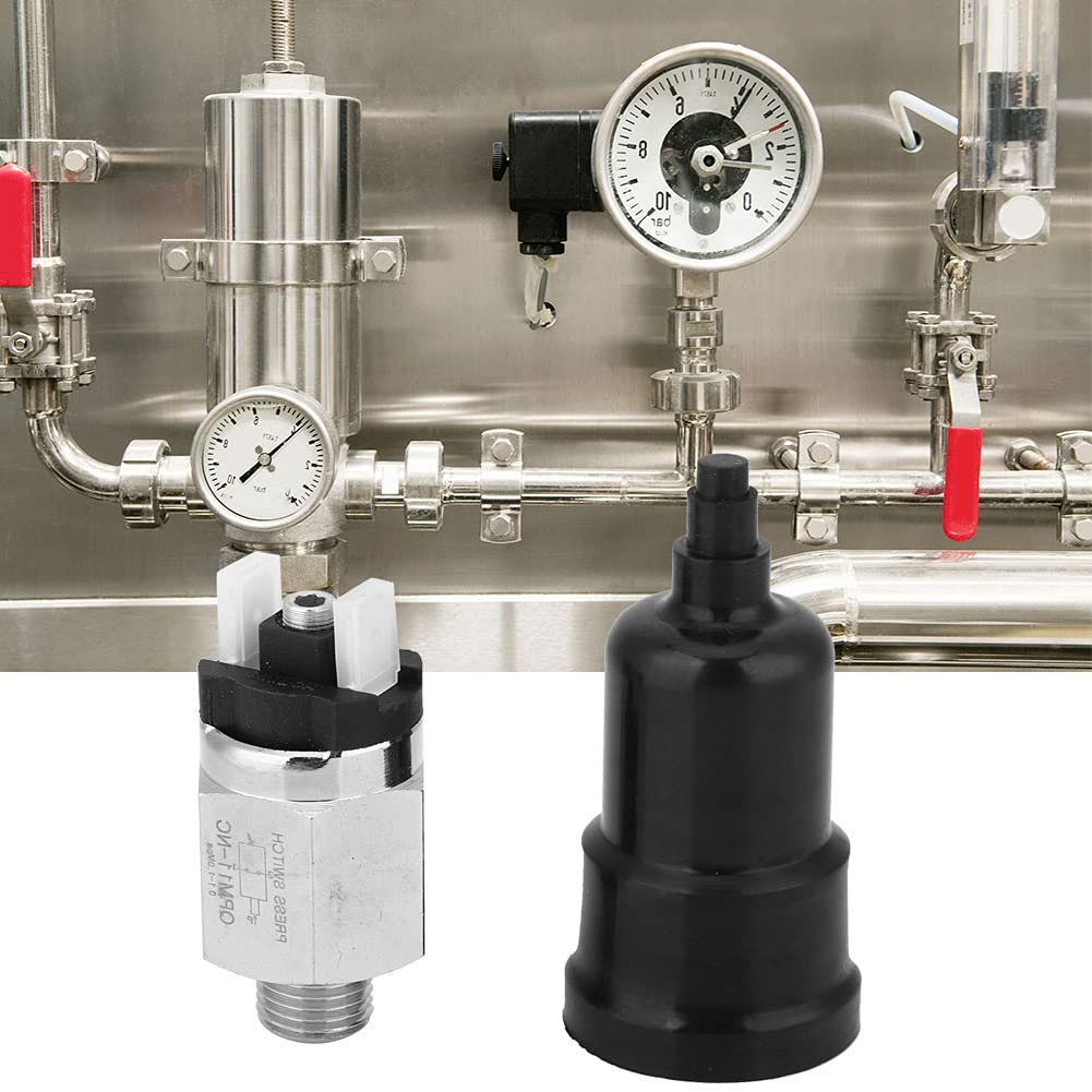 Normalerweise Geschlossener Pneumatischer Einstellbarer Druckschalter QPM11-NC G1/4in AC220V 48VAC/DC
