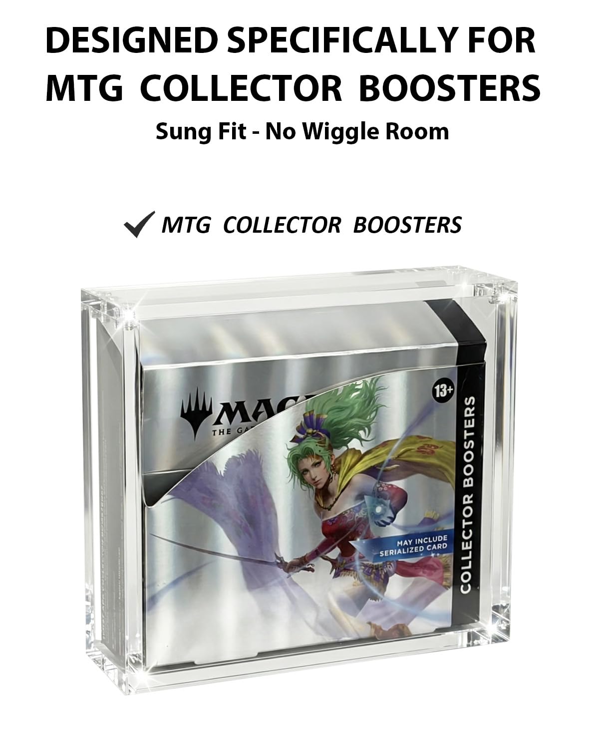 Amazon.com: VINJKZQ MTG Collector Booster Box Acrylic Case