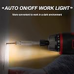 AVID POWER Electric Screwdriver Set Rechargeable 4V Cordless Screwdriver Kit with 44pcs Accessories, 5.65Nm Screw Gun,5+1 Torque Setting, 2 Position Handle with LED Light