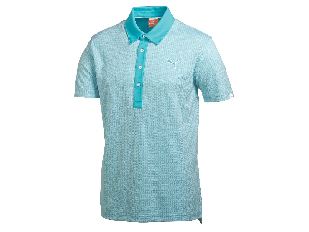PUMA Golf NA Men's Jacquard Pattern Polo