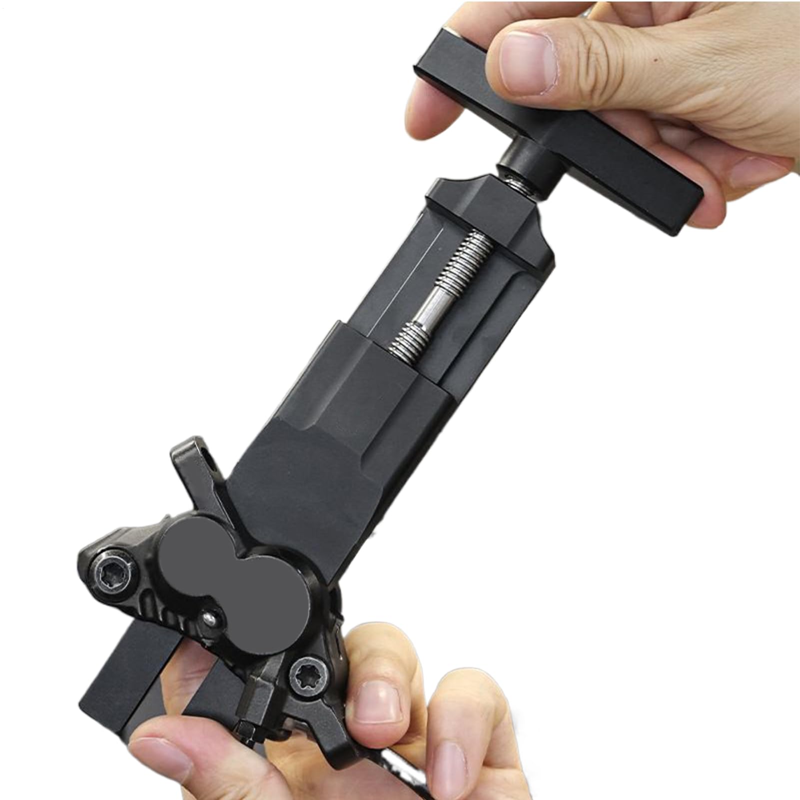 Outil de compression de frein avec manche long ergonomique en acier - 5
