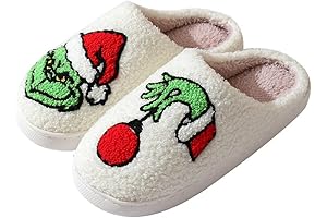 Grinch Slippers: Cozy Comfort for the Holidays