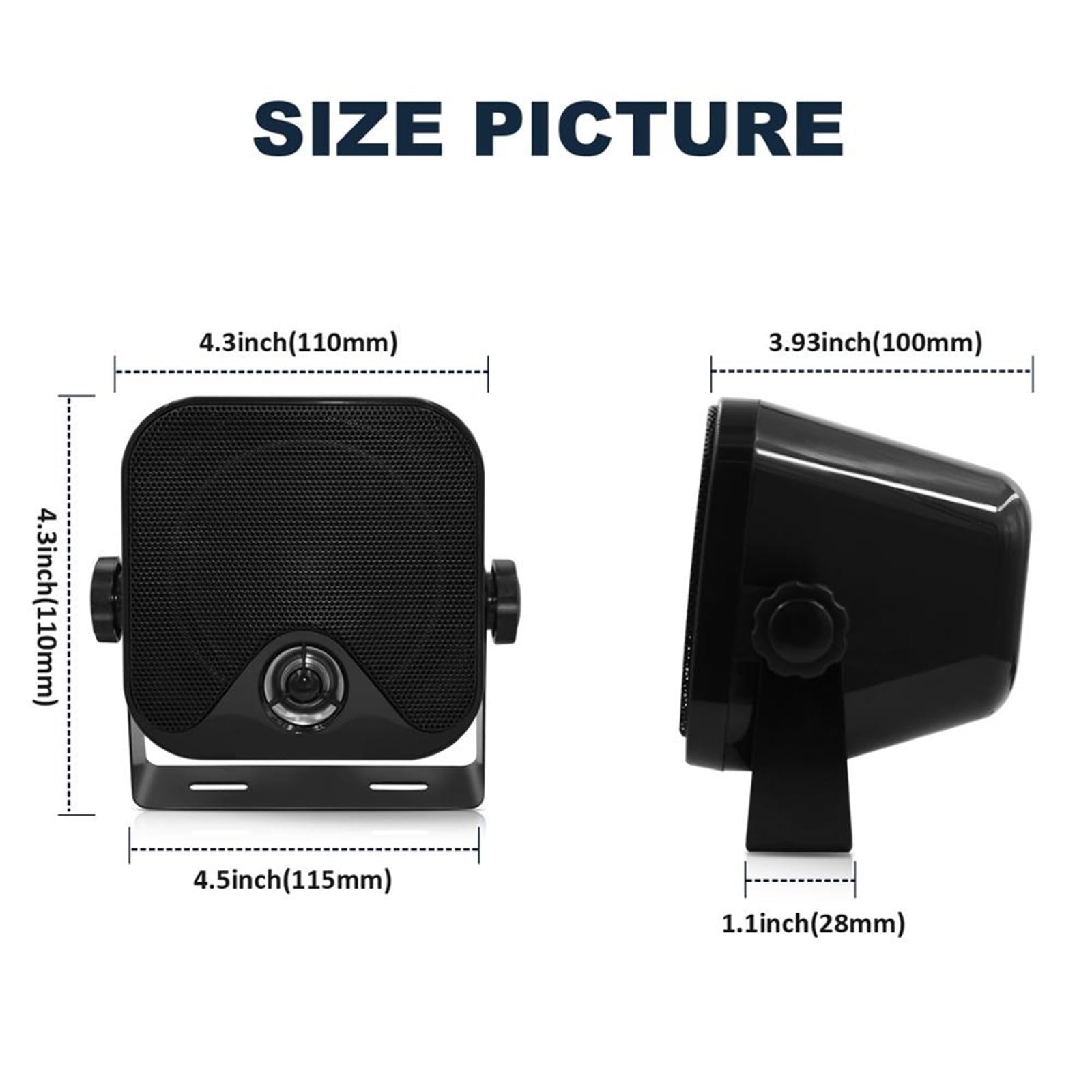 Altavoces Impermeables Componentes de Audio para automóvil