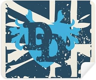 Graffiti Street Blue Denim Division Pattern Cleaning Cloth Screen Cleaner 2pcs Suede Fabric