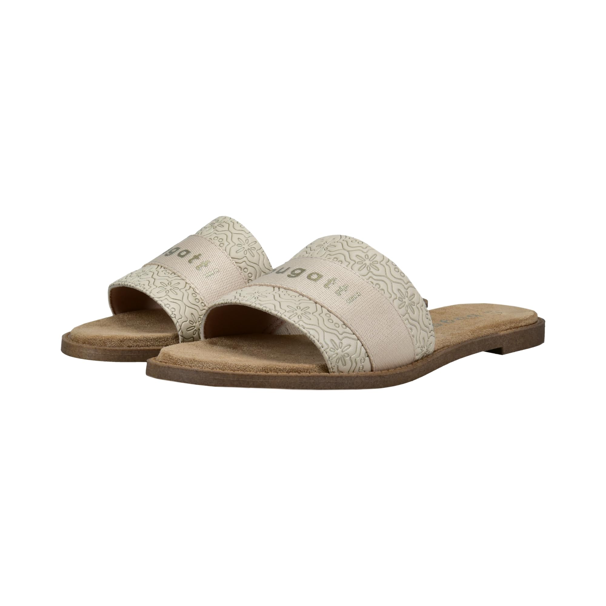 bugatti Women's Mules 435AI29C5000-5251, 41, Beige/Gold