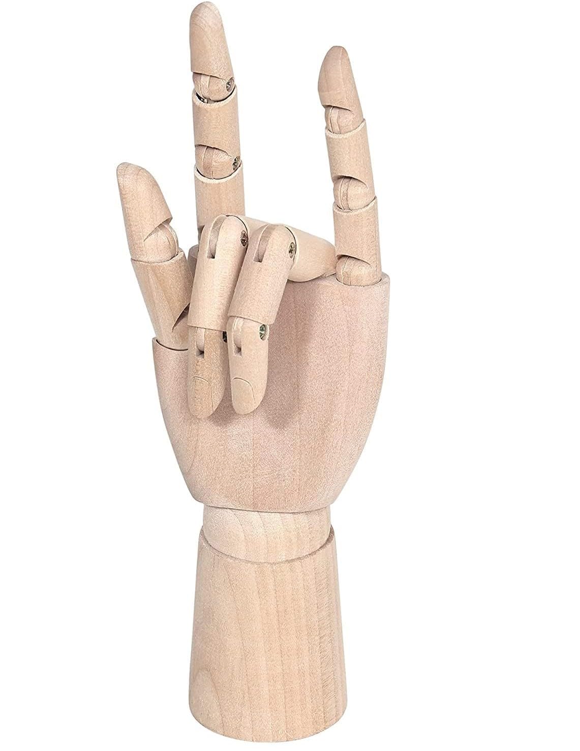 Worison Artist Wooden Hand Mannequin Great for Drawing, Sketch (10 Inch) (B0DB8QV5GV) Amazon Price History, Amazon Price Tracker