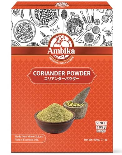 RA_[ ChY Coriander ChXpCX h n[u J[pE_[ Ɩp K}T J[}T J[ Ch}T pN`[ VTC _j Dhaniya (200g×1, pE_[/Powder)