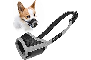 LUCKYPAW Dog Muzzle for Small Dogs Anti Barking