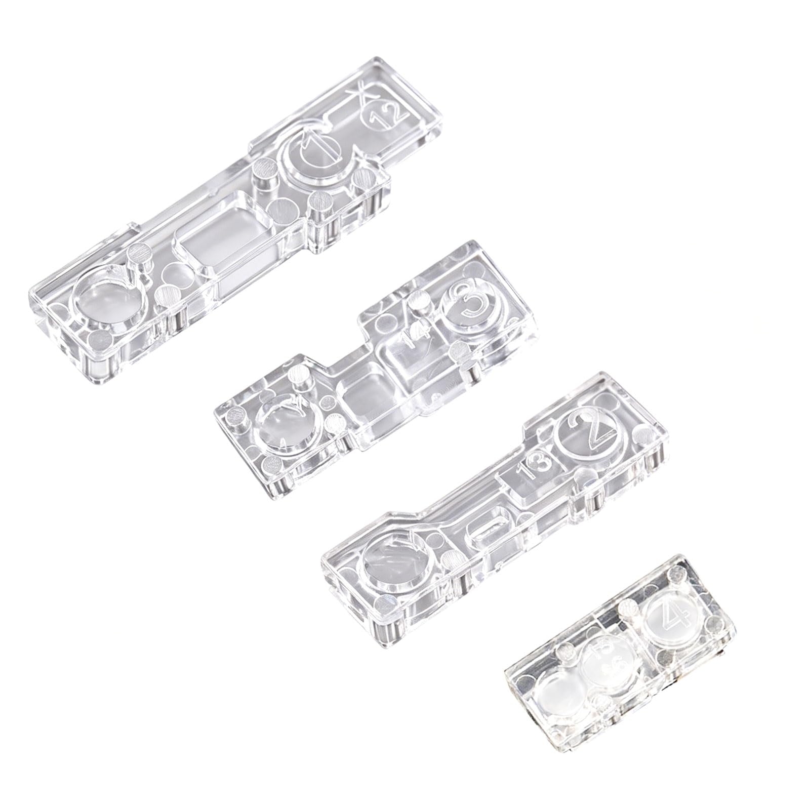 Kalttoy Of 4 Anti Front Camera Covers With Ultrared Rays Transmission Capability Ensuring Clear Imaging For Photography Front Camera Guards