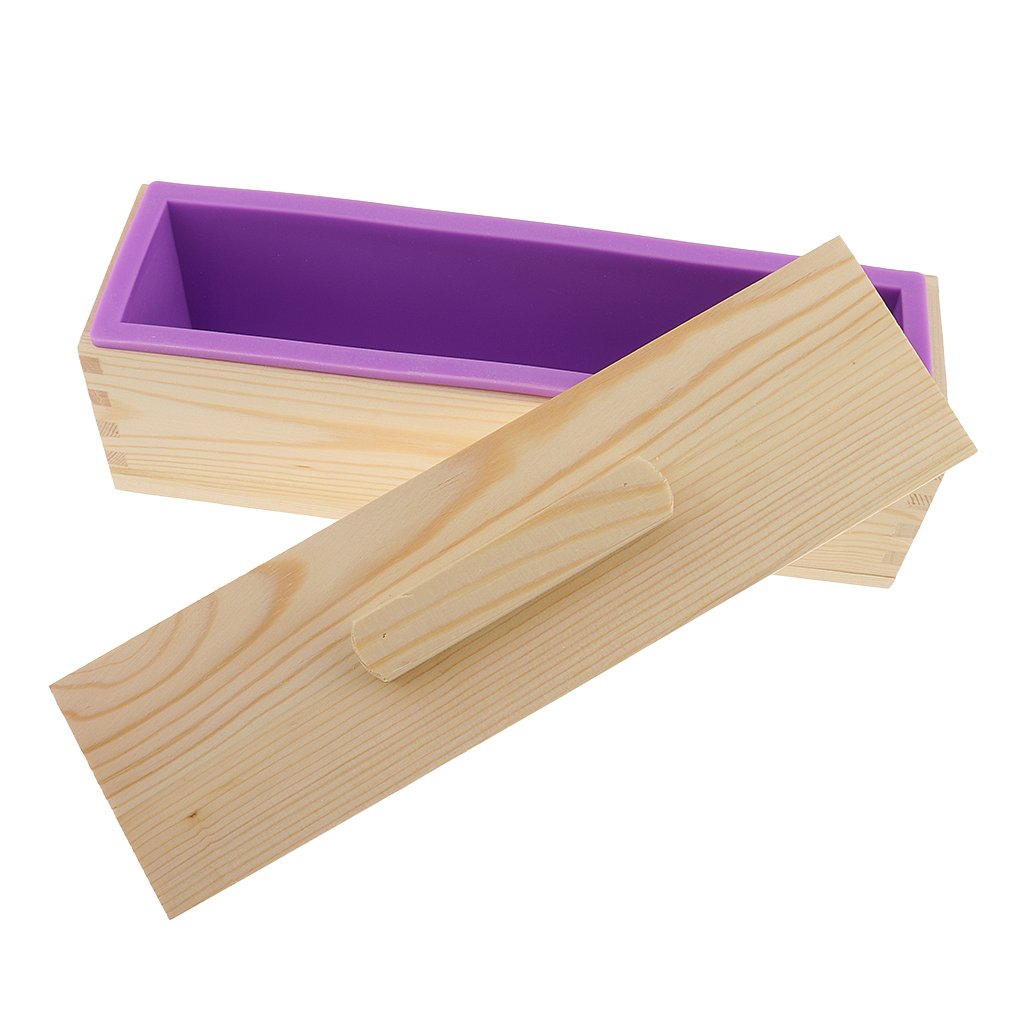 misppro Lot de 2 moules rectangulaires en silicone 900 g