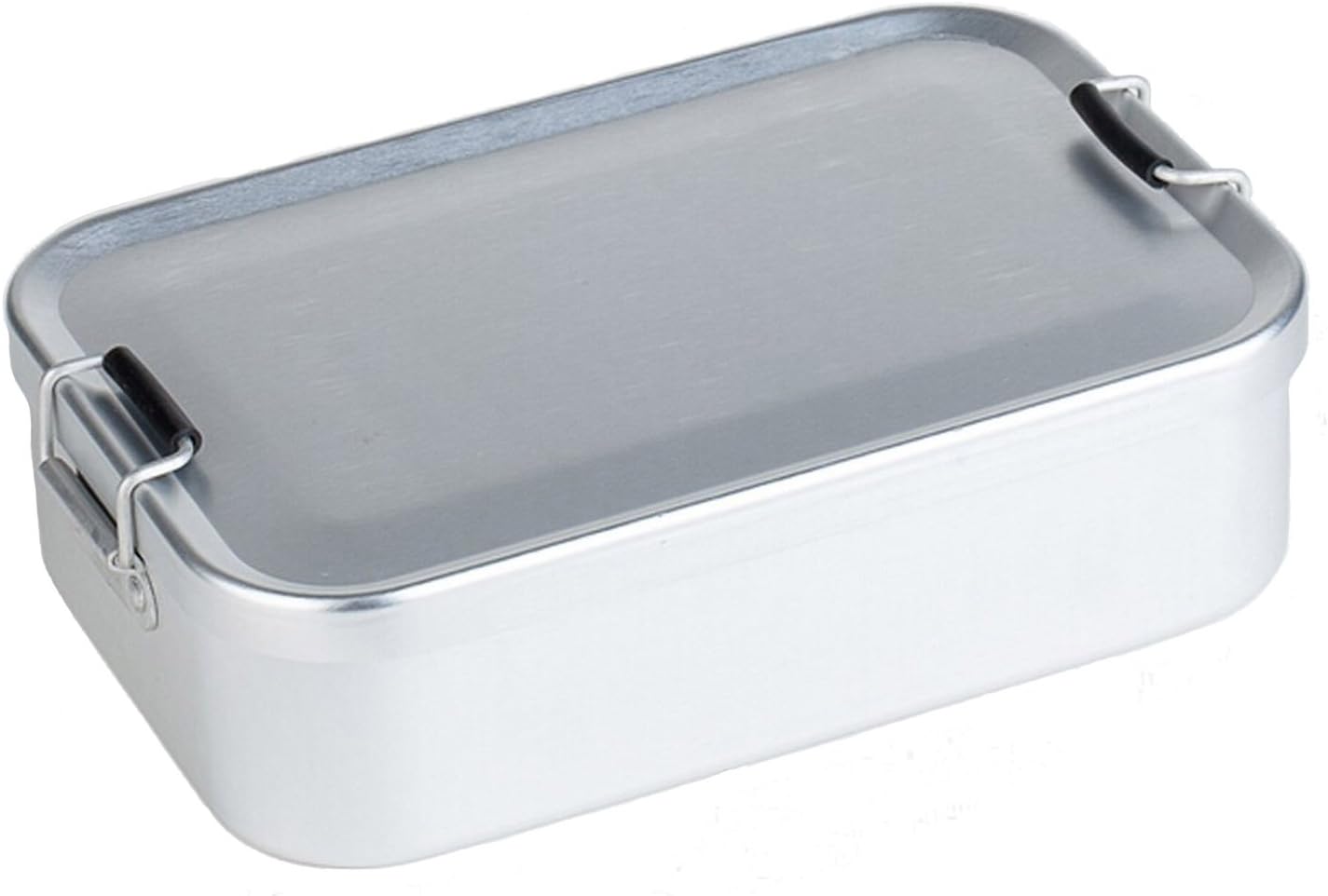 Tspkey Aluminium Lunch Box Silver ( 16.5cm *11cm* 4.5 cm )