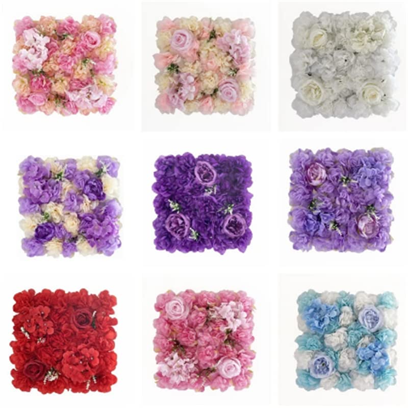 4 szt. 35 cm jedwabna róża kwiaty 3D tło ściana dekoracja ślubna sztuczny kwiat panel ścienny na baby shower wystrój domu tła