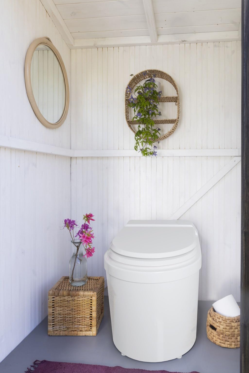 Biolan Icelett 20 Gefrier-Toilette für Ferienhaus und Tiny House | Energieeffizienter Betrieb mit nur 0,48 kWh/Tag