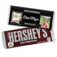 Vista 18 de Recuerdos de fiesta de cumpleaños con fotos personalizadas para adultos (paquete de 25) – Todas las edades – Dorado