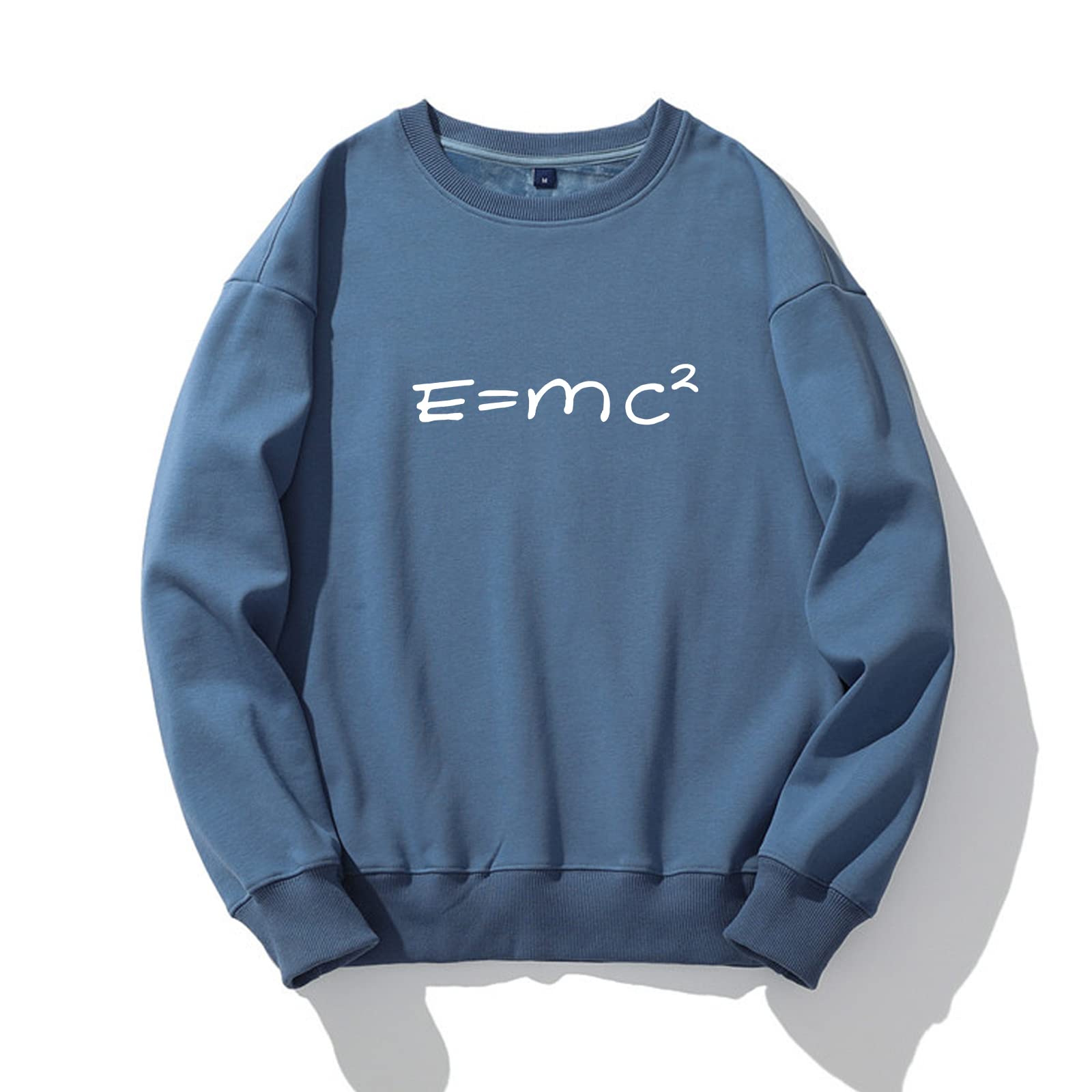 Stone  水色 トレーナー Amazon.co.jp: Dr.STONE ドクターストーン トレーナー 千空 E=mc2