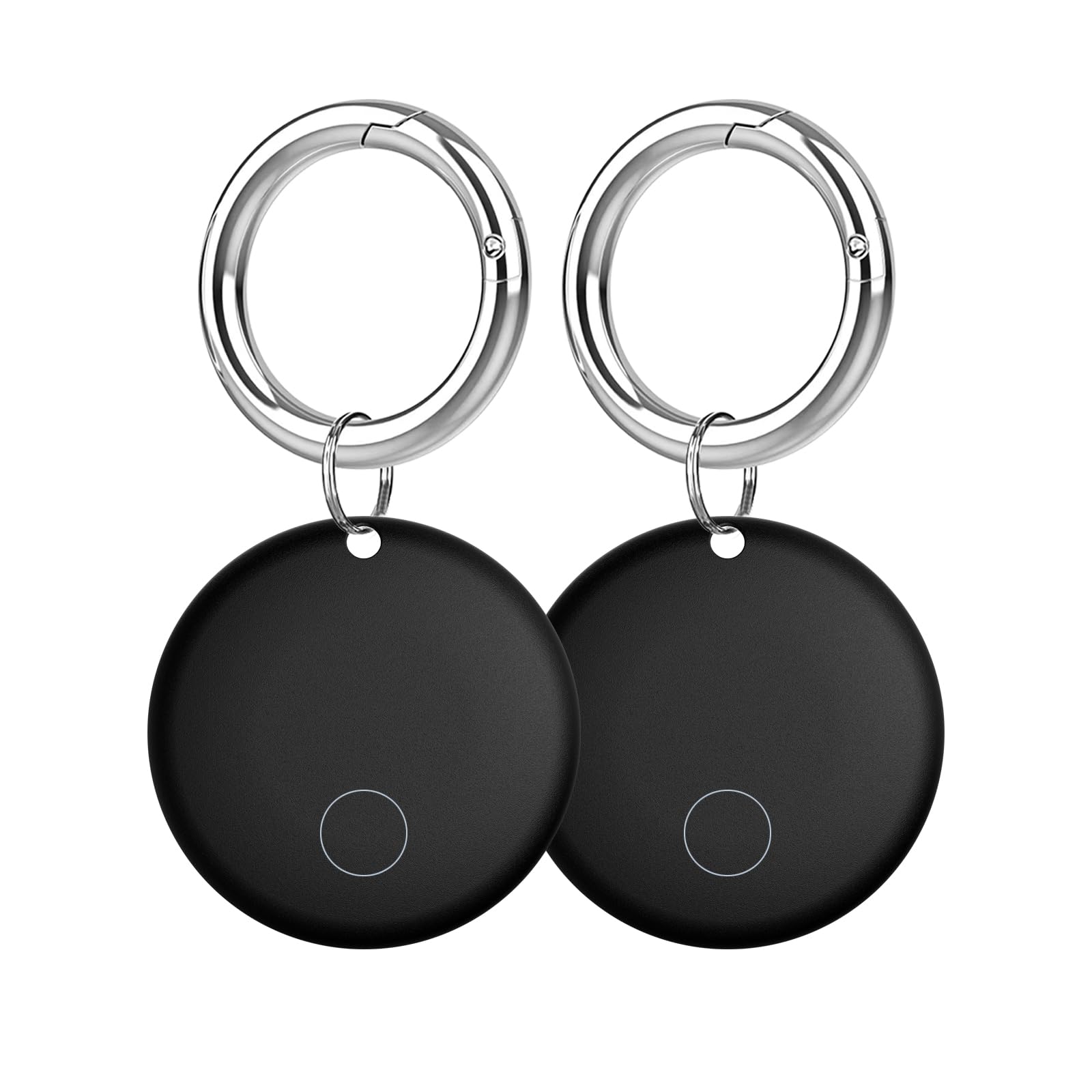 Lot de 2 étuis de suivi GPS pour étiquettes Air Tracker, localisateur de mini clés, sans frais mensuels avec Apple Find My (iOS uniquement), étui Bluetooth anti-perte pour bagages, enfants