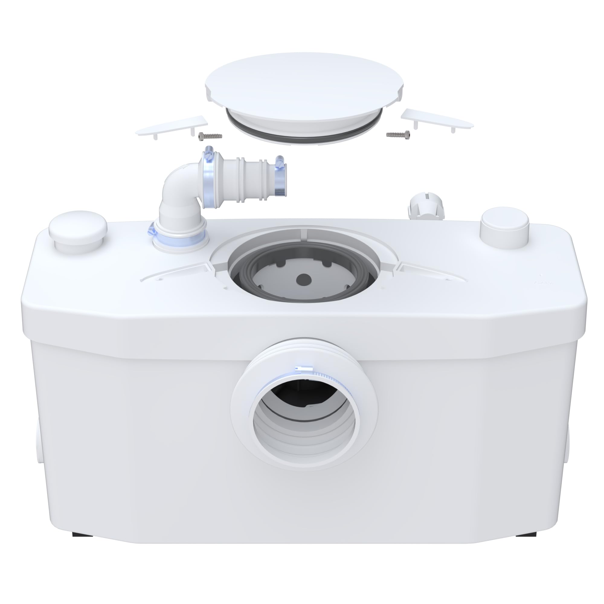 SFA Sanimoueur Saniplus Up - Trituradora de inodoro para baño completo con inodoro, gran capacidad, instalación discreta, fácil mantenimiento, 52,6 x 23,5 x 32,9 cm - 400 W - Made in France